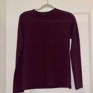 Club Monaco Deep Purple Knit Sweater